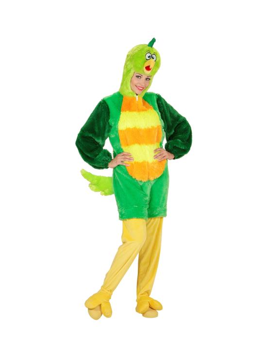 Disfraz Pájaro Verde Fiesta para adultos