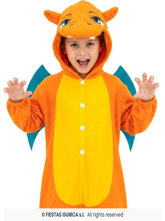 Disfraz Pokemon Dragon Naranja infantil