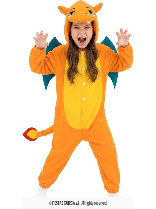 Disfraz Pokemon Dragon Naranja infantil