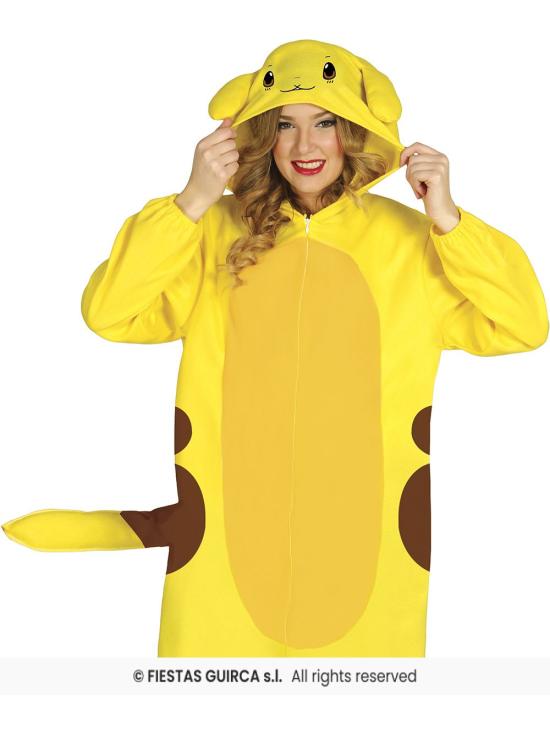 Disfraz Pokemon Pika-chu adulto