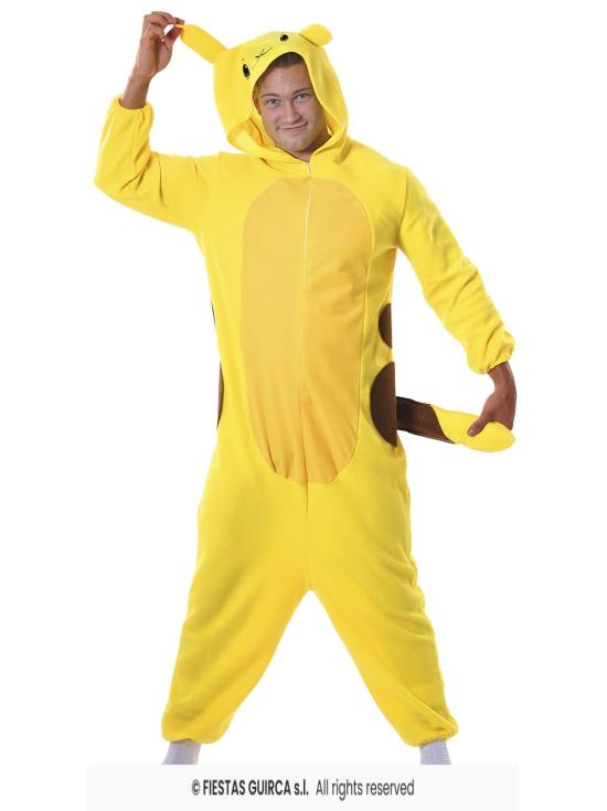 Disfraz Pokemon Pika-chu adulto