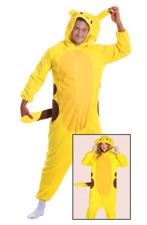 Disfraz Pokémon Pickachu Económico adulto