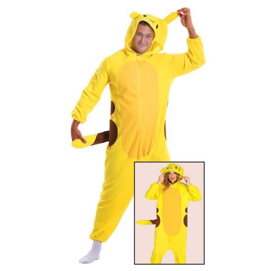 Disfraz Pokemon Pika-chu adulto Disfraz Pokemon Pika-chu adulto