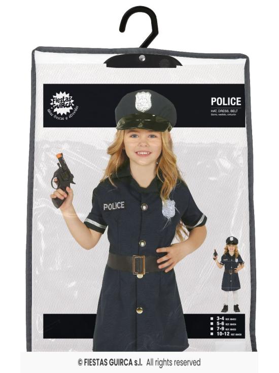 Disfraz Policía Chulita  niña