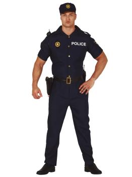 Disfraz Policía Ciudad para adulto