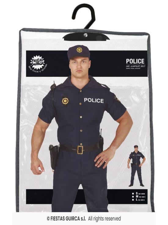Disfraz Policía Ciudad para adulto