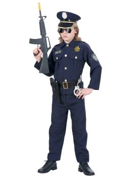 Disfraz Policía Lujo de niño