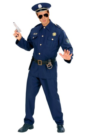 Disfraz Policía Malote para Hombre