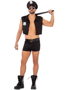 Disfraz  policía sexy para chico