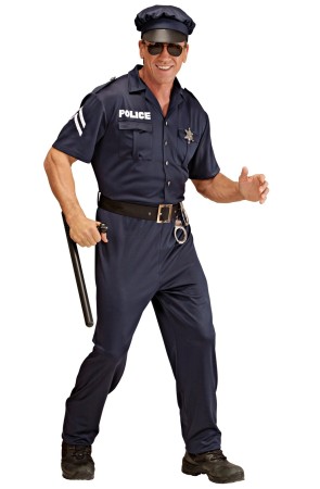 Disfraz Policia EEUU para Hombre
