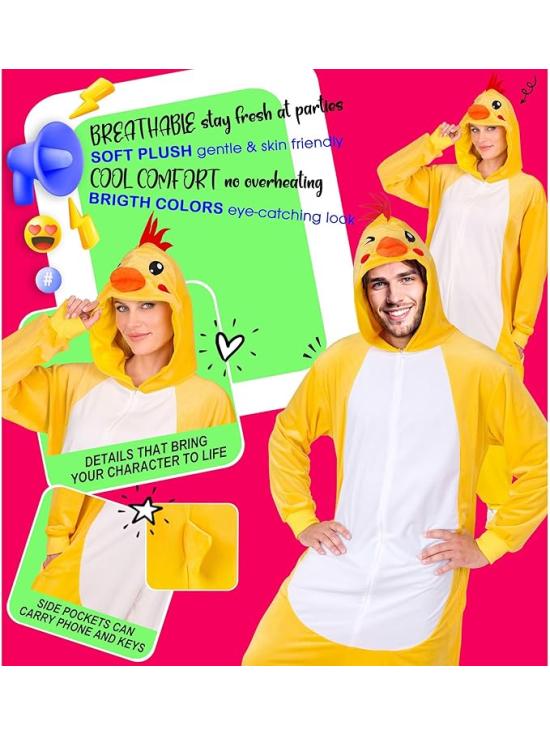Disfraz Pollito Adulto Unisex