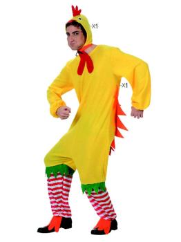 Disfraz Pollo Feliz adulto