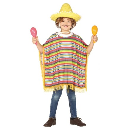 Elegante Tumba Decepcionado Comprar Disfraz Poncho Mexicano talla infantil > Disfraces para Niños >  Disfraces Paises del Mundo Niños > Disfraces infantiles | Tienda de  disfraces en Madrid, disfracestuyyo.com