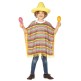 Disfraz Poncho Mexicano talla infantil