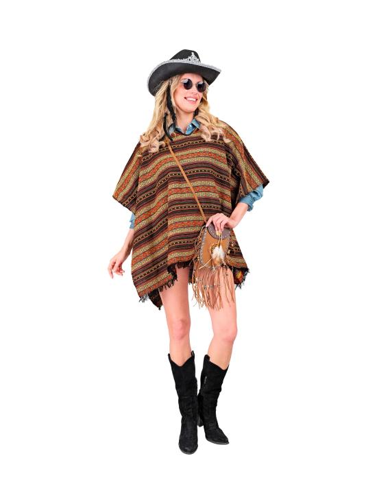 Disfraz Poncho Reversible 100x75 cm