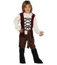 Disfraz Posadero o Mesonero medieval infantil