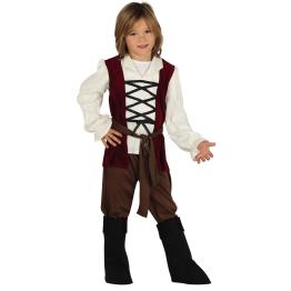 Disfraz Posadero o Mesonero medieval infantil