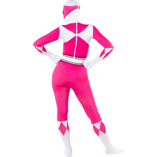 Disfraz Power Ranger rosa segunda piel