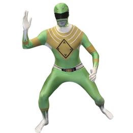 Disfraz Power Ranger Verde Morphsuit