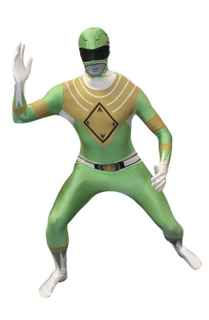 Disfraz Power Ranger Verde Morphsuit