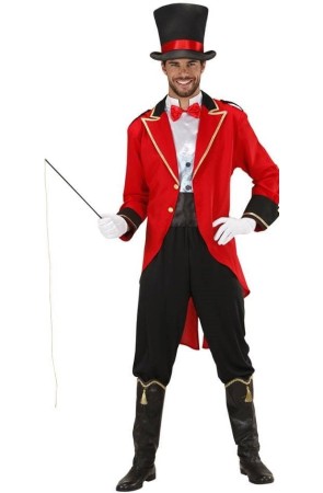 Disfraz Presentador Circo o Domador Talla Adulto