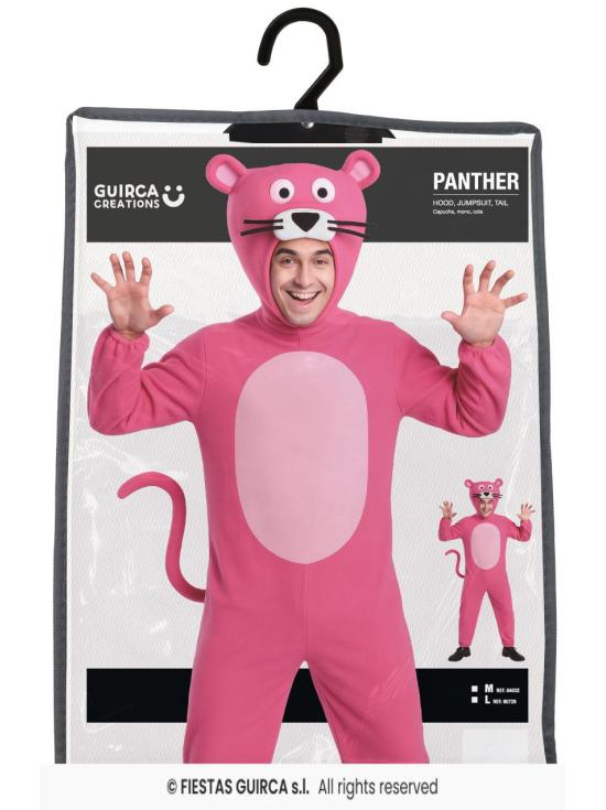Disfraz prima Pantera Rosa adulto