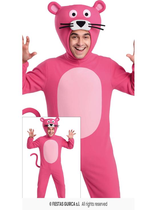 Disfraz prima Pantera Rosa adulto