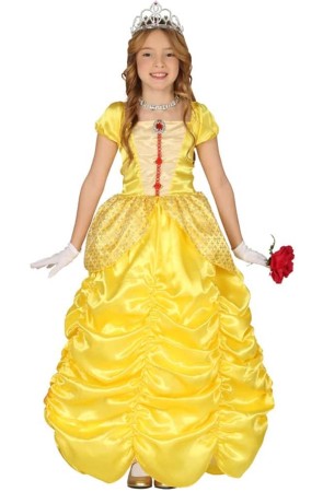 Disfraz Princesa Bella Amarilla niña