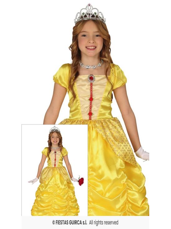 Disfraz Princesa Bella Amarilla niña