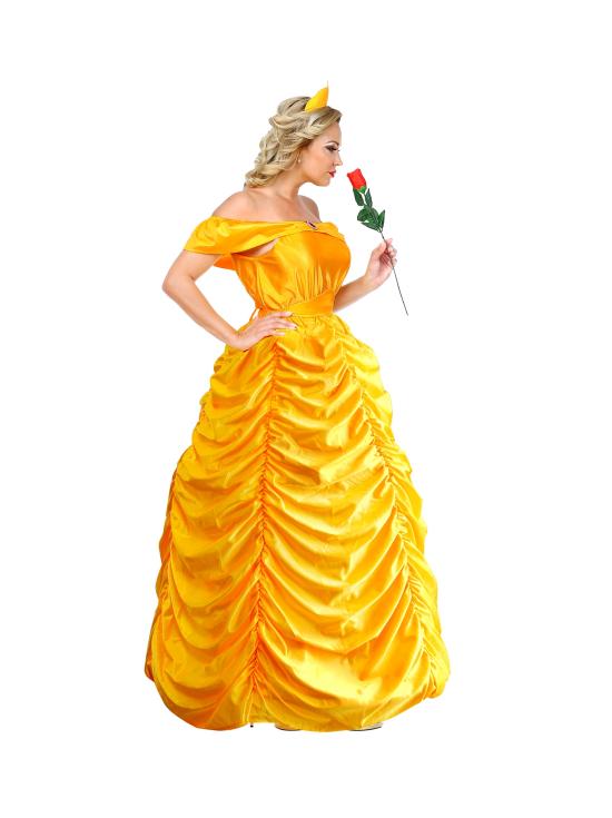 Disfraz de Princesa Bella lujo para adulta