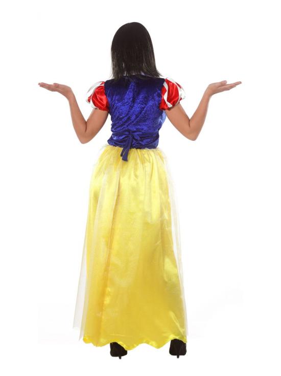 Disfraz Princesa Blanca de la Nieves adulta.