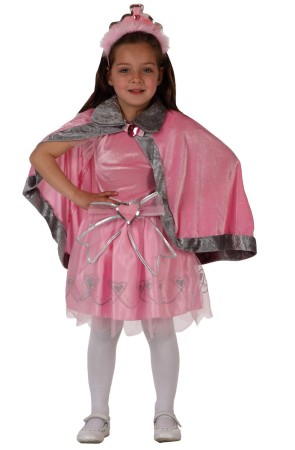 Disfraz Princesa Capa PInk.