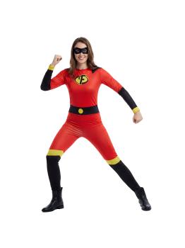 Disfraz de Mr. Increíble Flash para mujer adulto