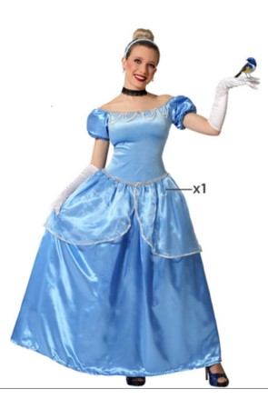 Disfraz Princesa Cenicienta para mujer