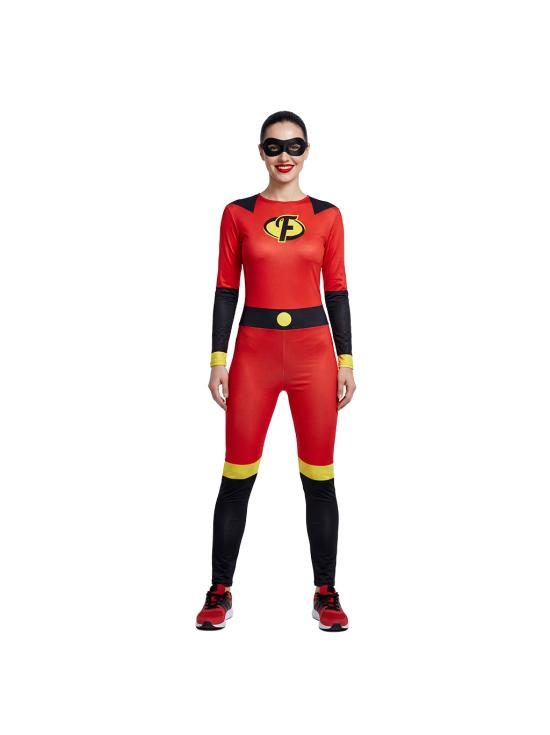 Disfraz de Mr. Increíble Flash para mujer adulto