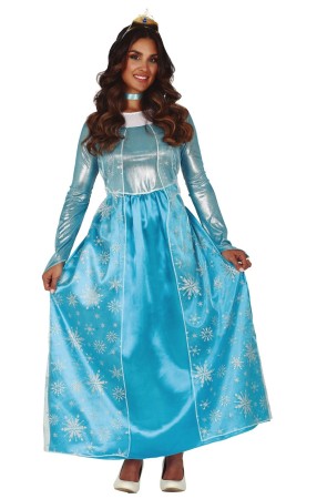 Disfraz Princesa de Hielo Frozen Elsa para adulta