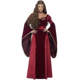 Disfraz Dama Medieval Castellana mujer, Talla: XL