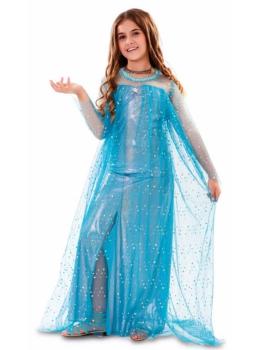 Disfraz Princesa Hielo Elsa niña