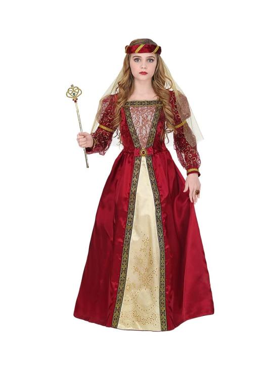 Disfraz Reina Medieval Castillo para Niña