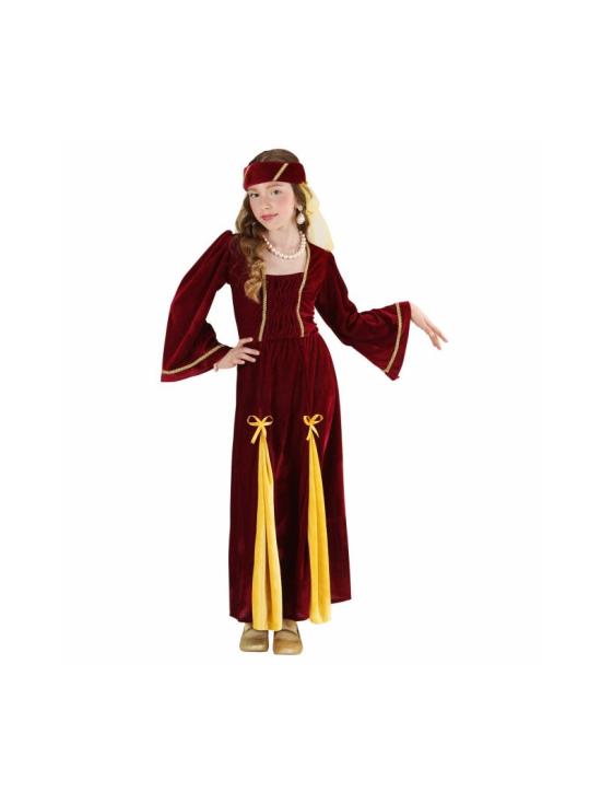 Disfraz Medieval Princesa Ginebra para Niña