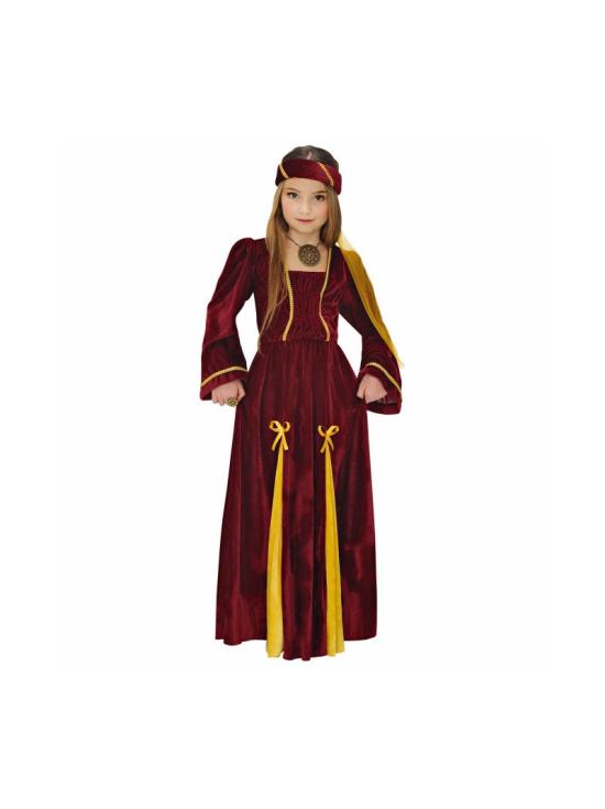 Disfraz Medieval Princesa Ginebra para Niña