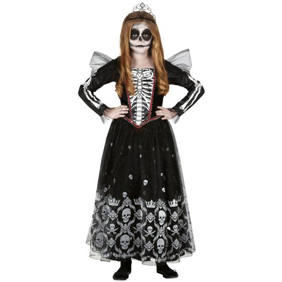 Disfraz Princesa Skeleton Niña Disfraz Princesa Skeleton Niña