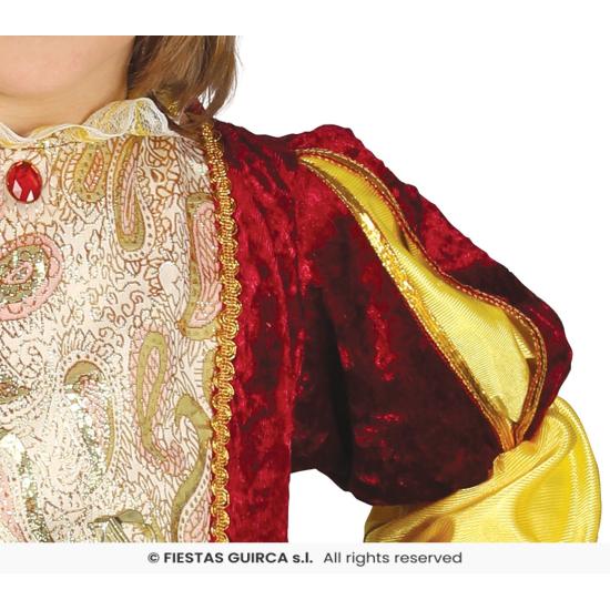 Disfraz Príncipe Cuento Burdeos para niños