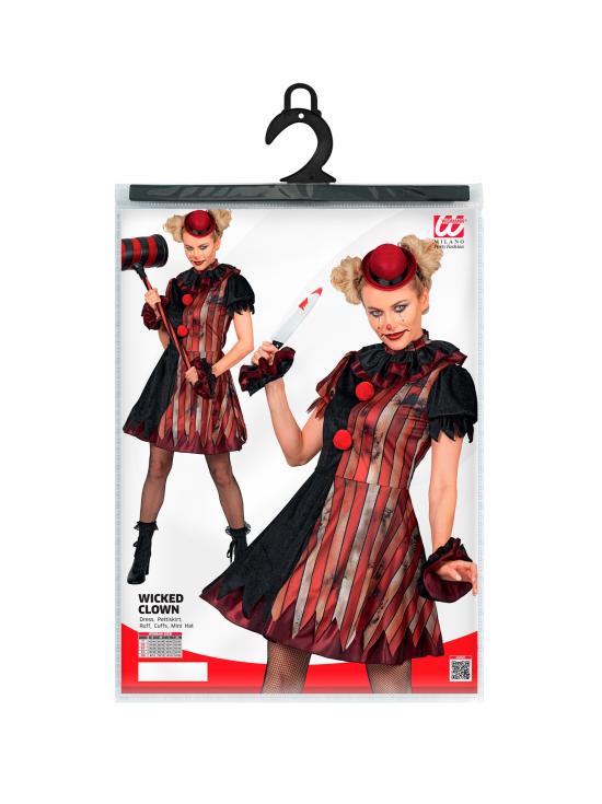 Disfraz Reina Arlequin adulta .