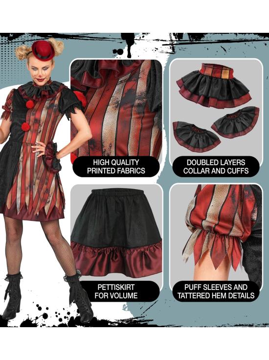Disfraz Reina Arlequin adulta .