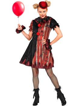 Disfraz Reina Arlequin adulta .