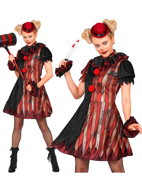 Disfraz Reina Arlequin adulta .