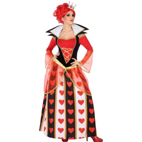 Disfraz Reina de Corazones Alícia País Maravillas mujer