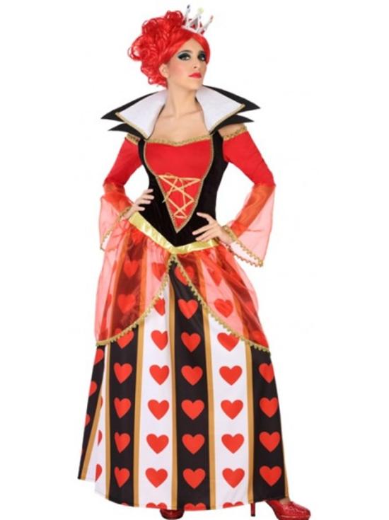 Disfraz Reina de Corazones Alícia País Maravillas mujer