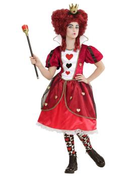 Disfraz Reina de Corazones Alicia  infantil